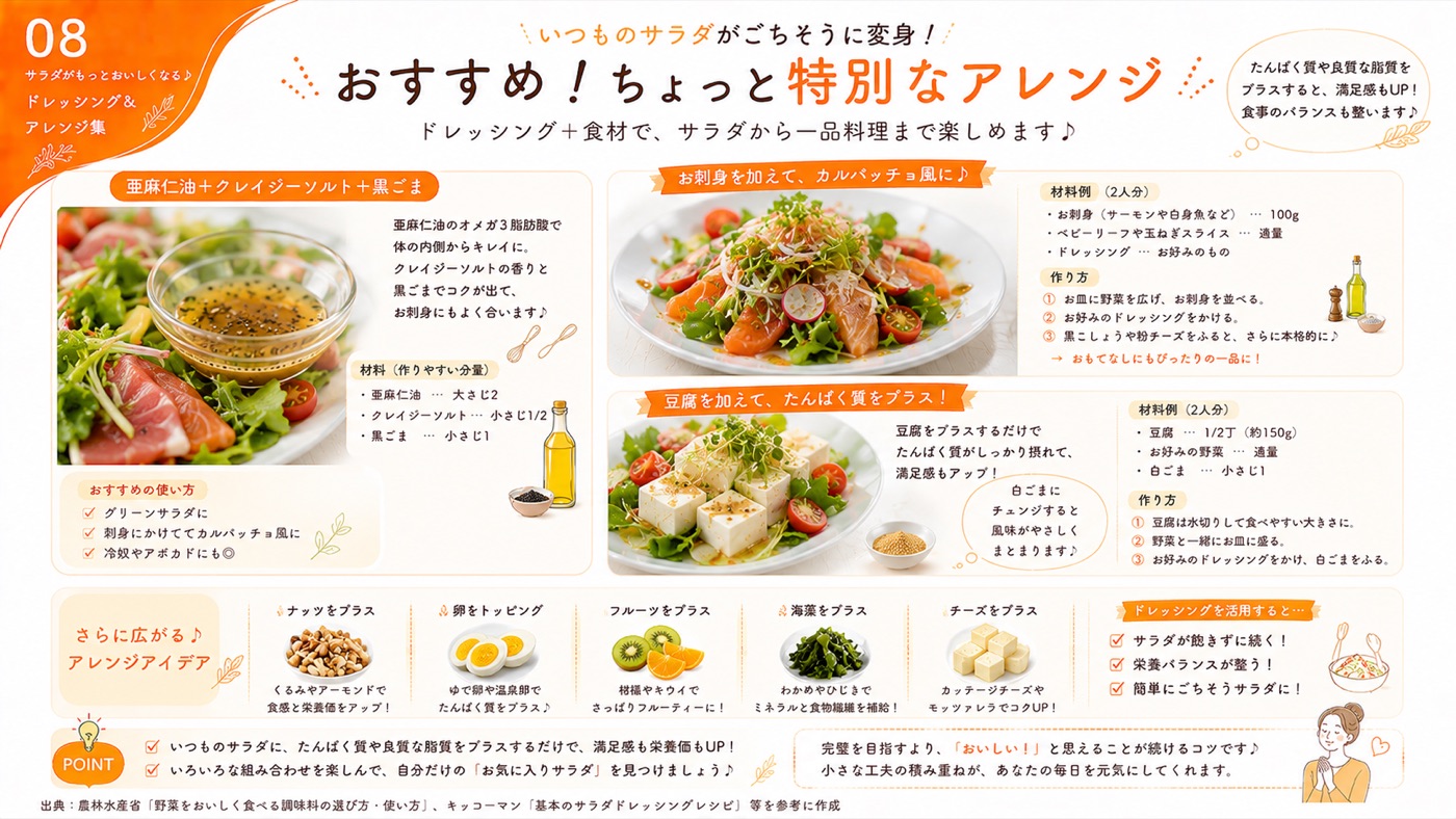 おすすめ！ちょっと特別なアレンジ
