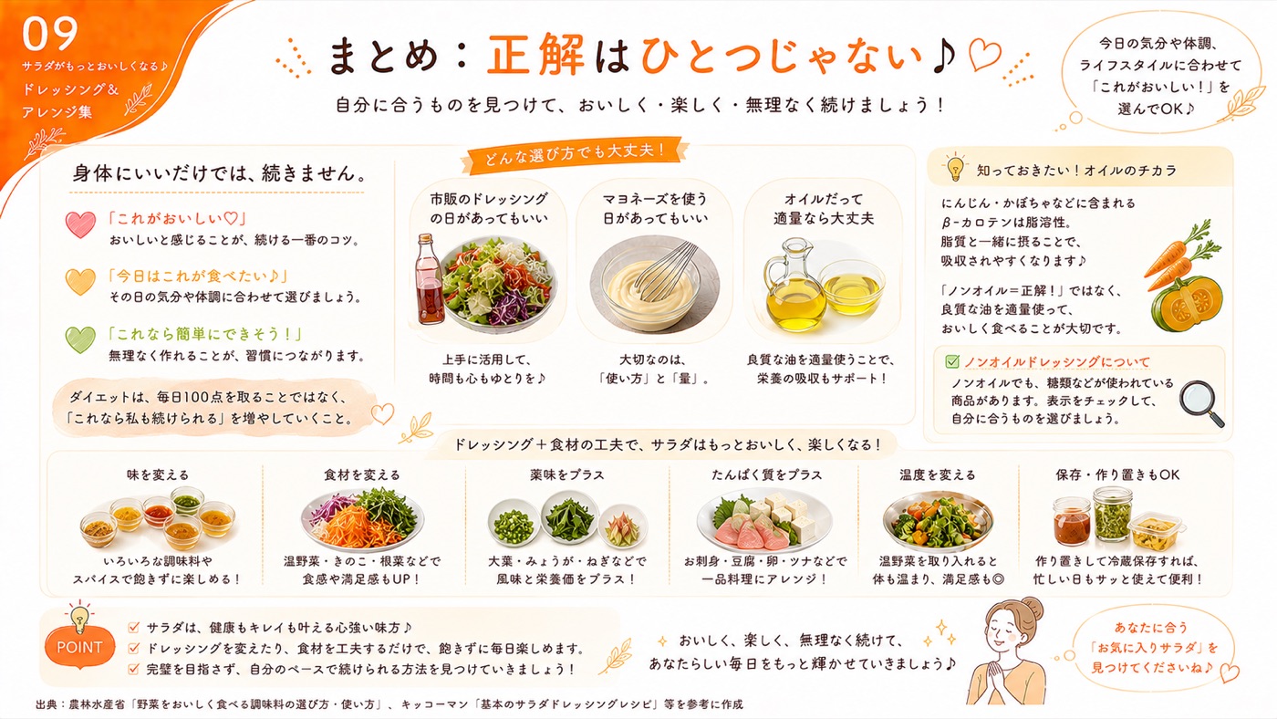 まとめ 正解はひとつじゃない